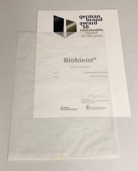 Sichthüllen Prospekthüllen umweltfreundlich Papier
